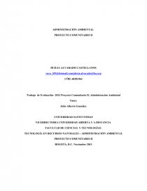 Proyecto comunitario... Página 1