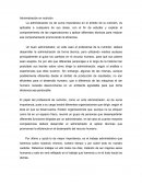 Una Buena Administración en nutrición