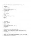 ¿Cómo es la energía total en experimento?