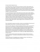 Principios Morales & Dignidad humana