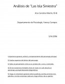 Analisis de "La isla Siniestra"