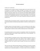 Mis metas academicas. Comienzo con un cordial saludo.