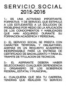 ES UNA ACTIVIDAD IMPORTANTE, FORMATIVA Y DE SERVICIO, QUE ESTIMULA A LOS ESTUDIANTES A LA SOLUCION DE PROBLEMAS POR MEDIO DE LA APLICACIÓN DE LOS CONOCIMIENTOS Y HABILIDADES QUE HAN ADQUIRIDO DURANTE SU FORMACION ACADEMICA Y PERSONAL.