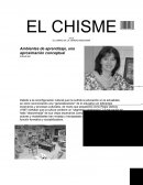 Articulo Periodistico Ambientes de Aprendizaje.