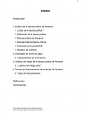 Análisis de la deuda pública de Panamá.