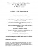 CODIGO DE ETICA PARA TECNOLOGO.