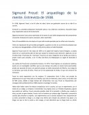 Sigmund Freud: El arqueólogo de la mente. Entrevista de 1938..