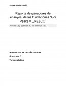 Reporte de ganadores de ensayos de las fundaciones "Goi Peace y UNESCO”
