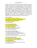 Tema- Bibliografía de curso de Teoría Social.