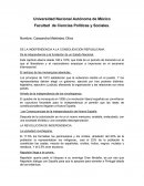 DE LA INDEPENDENCIA A LA CONSOLIDACIÓN REPUBLICANA.