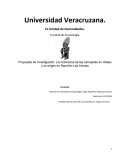 Propuesta de Investigación: Los totonacos de las remojadas en Otates y su origen en Ranchito Las Animas.