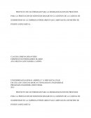 PROYECTO DE FACTIBILIDAD PARA LA REORGANIZACION DE PROCESOS PARA LA PRESTACION DE SERVICIOS BASADO EN LA GESTION DE LA CADENA DE SUMINISTROS EN LA EMPRESA POWER GROUP SAS CAMPO QUIFA MUNICIPIO DE PUERTO LOPEZ (META)