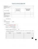Formato de solicitud de páginas Web.