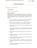 PLAN ESTRATÉGICO OJETIVOS A LARGO PLAZO