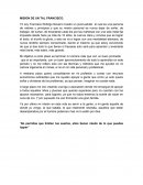 MISION DE UN TAL FRANCISCO.