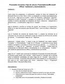 Informacion general de Word.