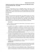 Análisis del mercado del Oro: análisis de los últimos diez años (2006-2016) y últimos tres meses (Noviembre 2015 – Enero 2016).
