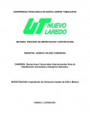 Importacion de Vehiculos..