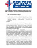 Propuestas para Grupos Parlamentarios Europeos sobre la situación de los Técnicos Superiores Sanitarios en España.