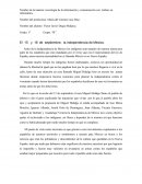 La independencia de Mexico. Ensayo