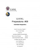 Actividad de integradora. Español 1