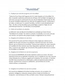 Tarea “Humildad”