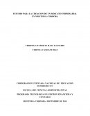 ESTUDIO PARA LA CREACION DE UN SIDICATO EMPRESARIAL EN MONTERIA CORDOBA