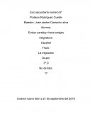 La migración Causas por las que ocurre la migración