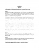 ¿Qué respondería a cada uno de las cuatro alternativas que propone al final del caso?