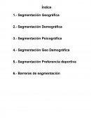 Segmentacion de El estado de mexico