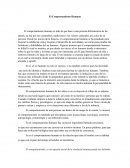 El Comportamiento Humano.