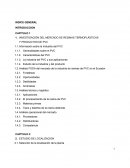 INDICE GENERAL INTRODUCCION CAPITULO 1