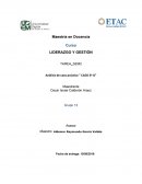 Análisis de caso práctico " CASO 3º D"