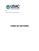 TAREA DE VECTORES