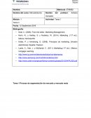 Proceso de segmentación de mercado y mercado meta