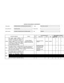 Matriz de desviaciones de cumplimiento.