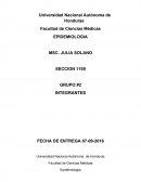 Epidemiologia. GRUPO #2