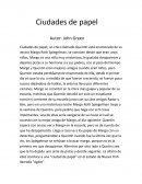 Ciudades de papel .