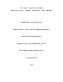 TRATADOS Y ACUERDOS DE MÉXICO (BILATERALES, MULTILATERALES, TRATADOS DE LIBRE COMERCIO)
