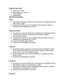 Requisitos para mercadotecnia