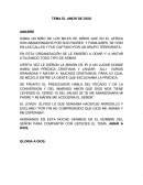 TEMA EL AMOR DE DIOS.