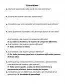 Estereotipos.¿Qué está suponiendo cada una de las citas anteriores?