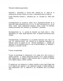 Planeación didáctica argumentada