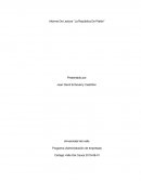 Informe De Lectura ‘’La República De Platón’’