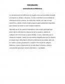 Automatizacion de Bibliotecas.