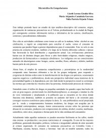 Microtráfico De Estupefacientes. Página 1