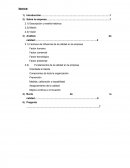 ANALISIS CRITICO DE GESTION TOTAL DE LA CALIDAD ACERCA DE EMPRESA LOCAL