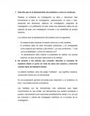 Describe que es el planteamiento del problema y como se construye