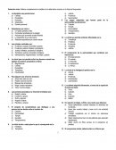 Selección única. Rellene completamente el casillero de la alternativa correcta, en la Hoja de Respuestas.
