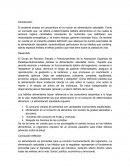 El presente ensayo se concentrara en la noción de alimentación saludable